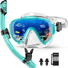 Schnorchelset Erwachsene mit Anti-Fog Taucherbrille Trockenschnorchel