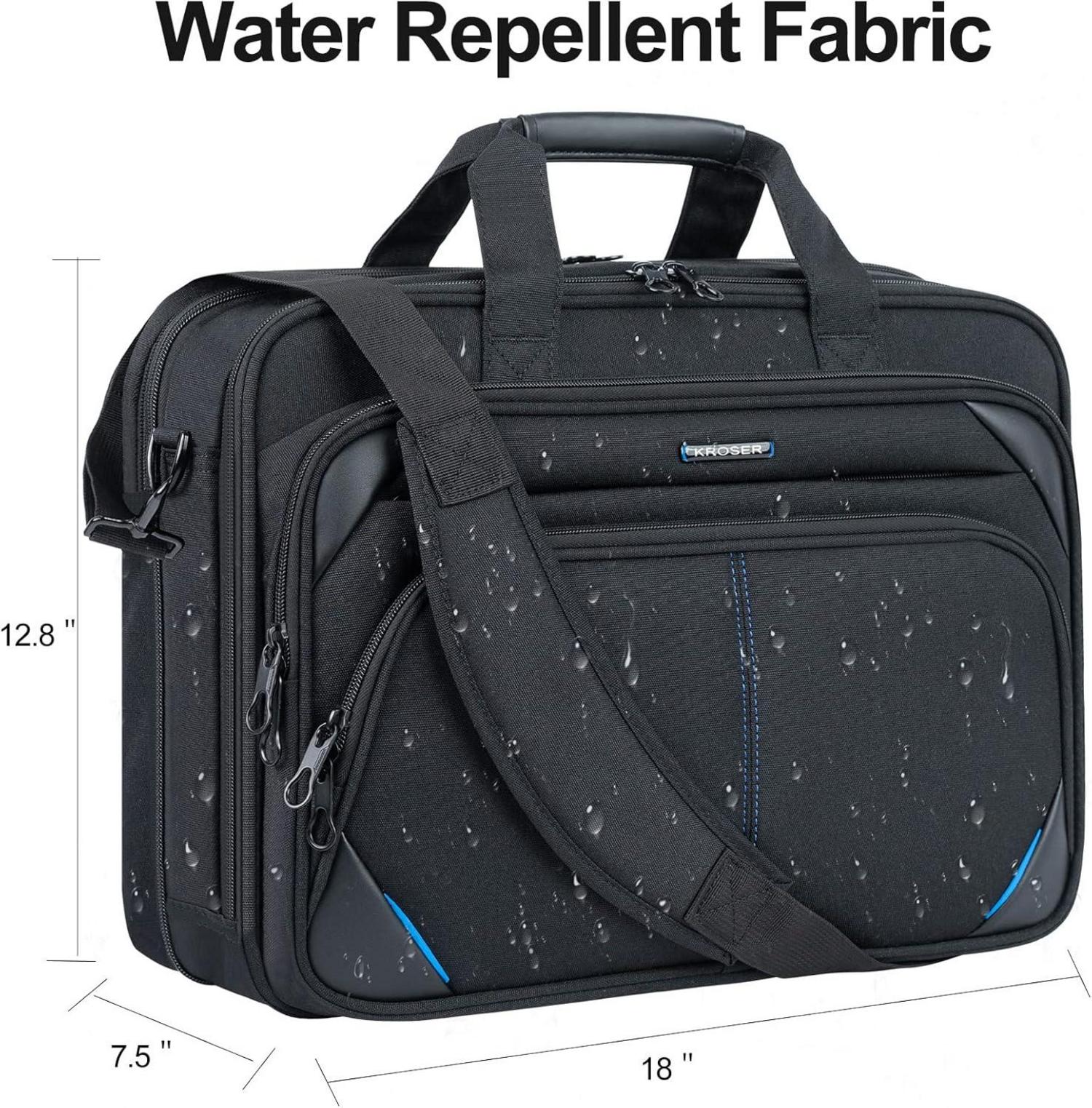 Laptop Aktentasche 18 Zoll Business Tasche mit RFID College