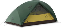 Leichtes 2-Personen Campingzelt Doppelschichten Aluminium Rod