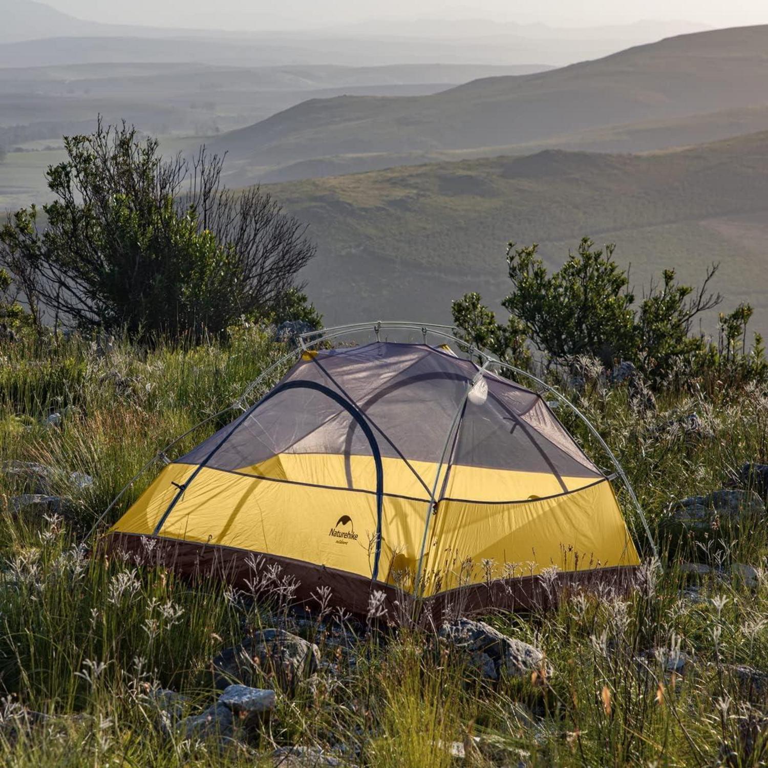 Leichtes 2-Personen Campingzelt mit Aluminiumgestänge