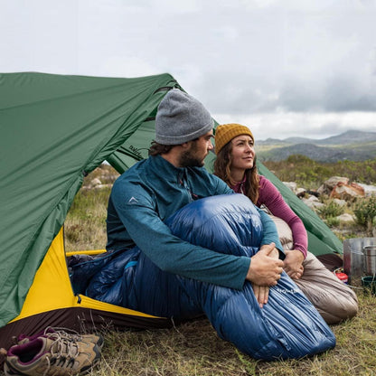Leichtes 2-Personen Camping-Zelt mit Doppelschichten Aluminium Rod