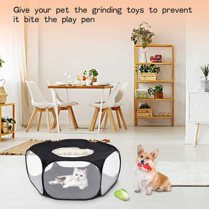 Faltbares Atmungsaktives Kleintierkäfig Zelt mit Oberer