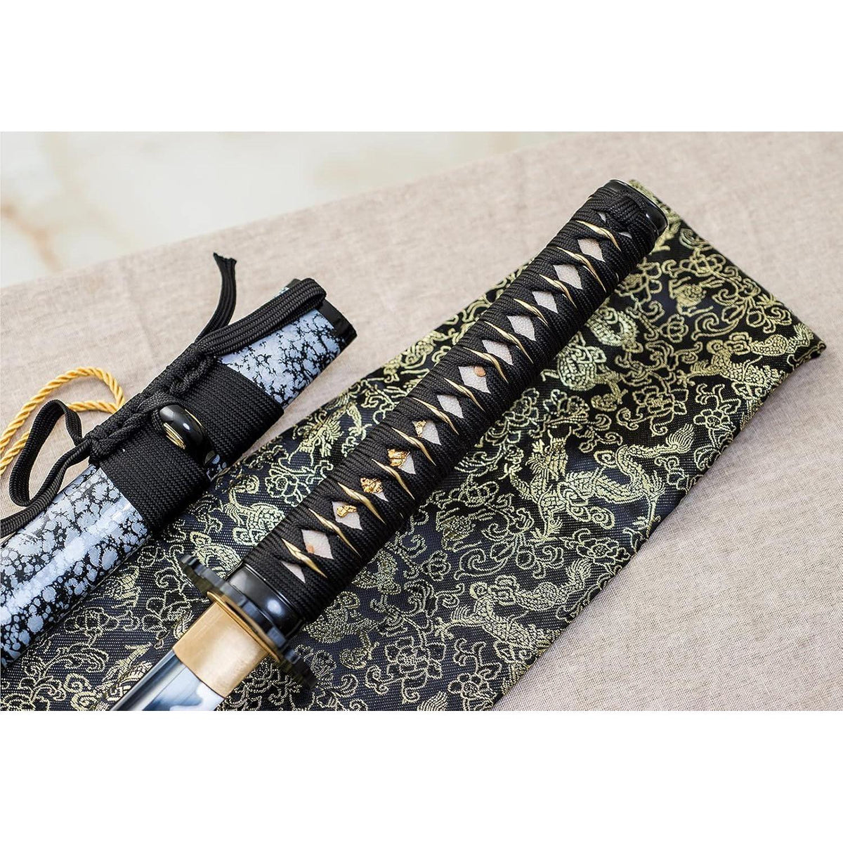 40 Zoll Samurai Katana – Handgeschmiedetes Schwert aus Kohlenstoffstahl