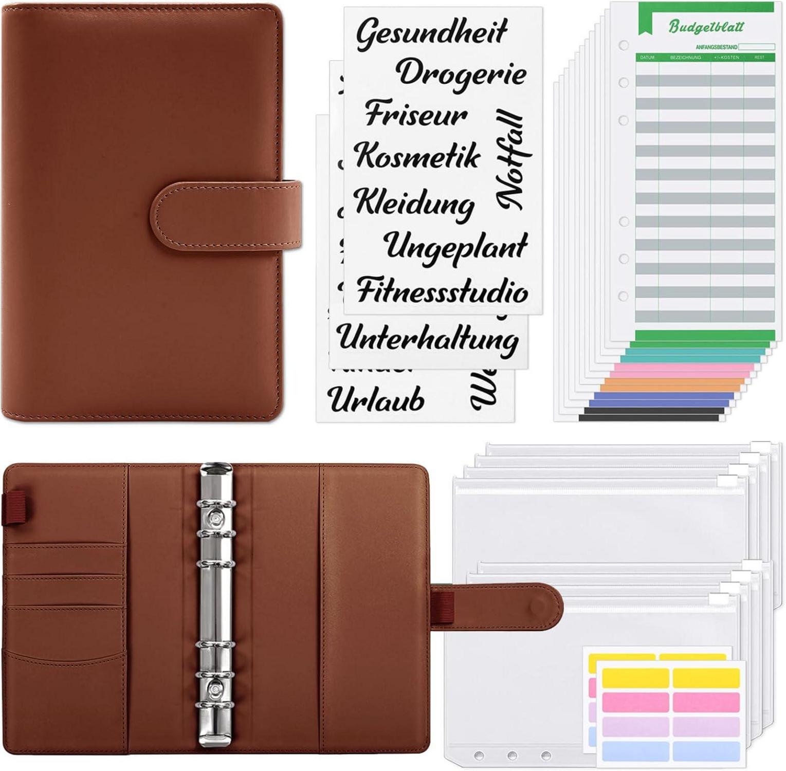 Budget Planner Set A6 Geldumschlag Starter Kit 12pcs Umschlagmethode