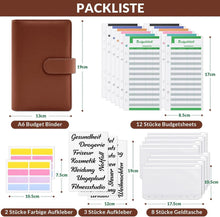 Budget Planner A6 Geldumschlag Starter Kit mit