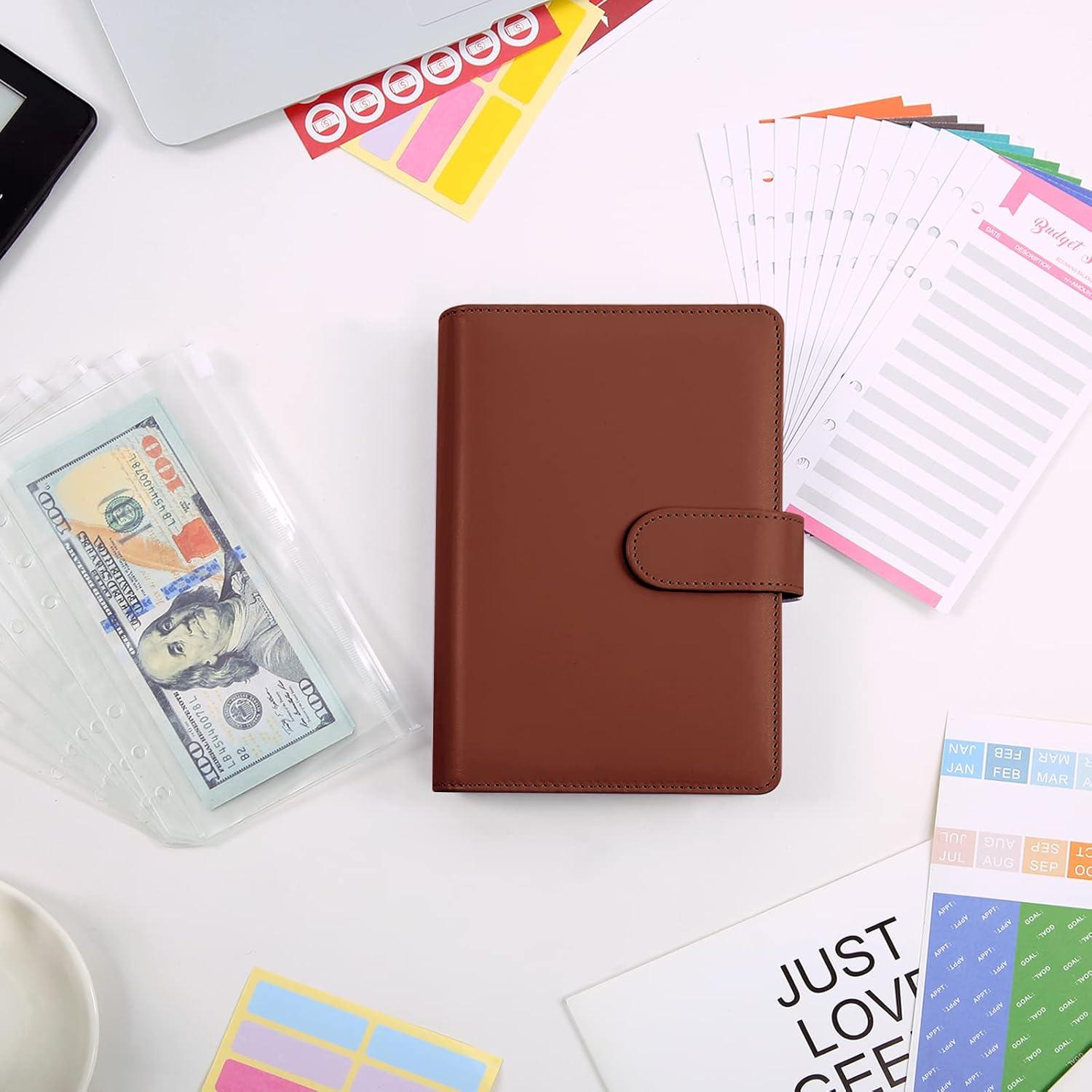 Budget Planner A6 Geldumschlag Sparbuch Organizer Set mit Etiketten