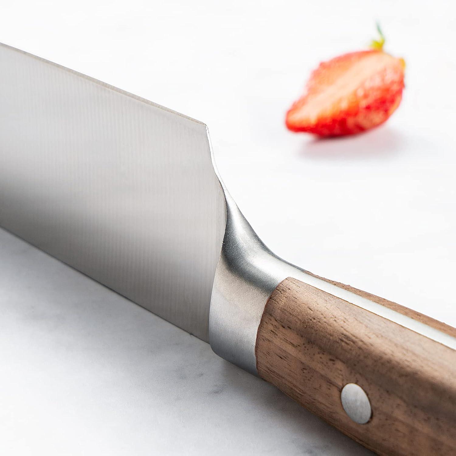Hochwertiges Messerblock Set | Chefmesser Brotmesser Schneidemesser