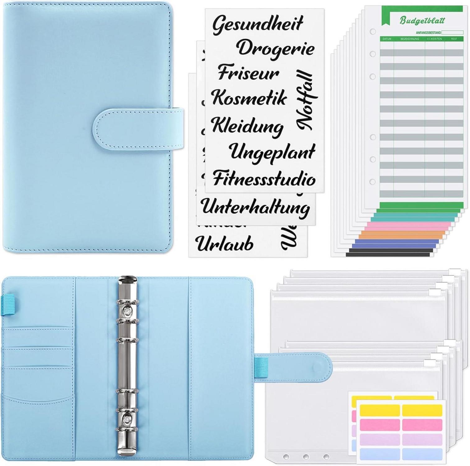 Budget Planner Geldumschläge A6 Sparmappe Organizer Budgetbindung