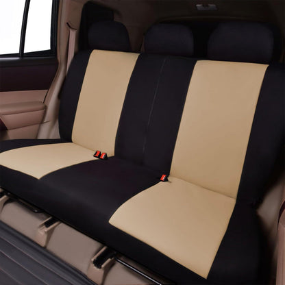 Autositzbezüge Komplettset Universal Beige Schwarz