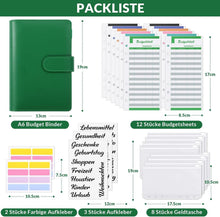 Budget Planner A6 Haushaltsbuch Geldfächer Sparbuch
