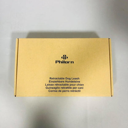 Philorn 5M Flexi Roll-Leine Reflektierend Rutschfester Griff Grün 50KG