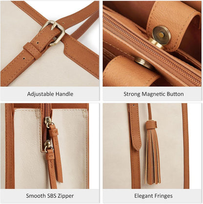 Laptoptasche Damen 15,6 Zoll Aktentasche Damen Groß Business