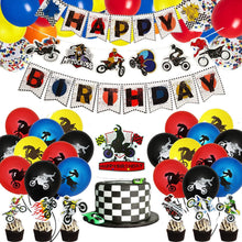 57-teiliges Motocross Geburtstagsparty Set für Kinder