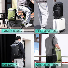 Fahrradtasche 3-in-1 Wasserdicht Gepäckträger Rucksack