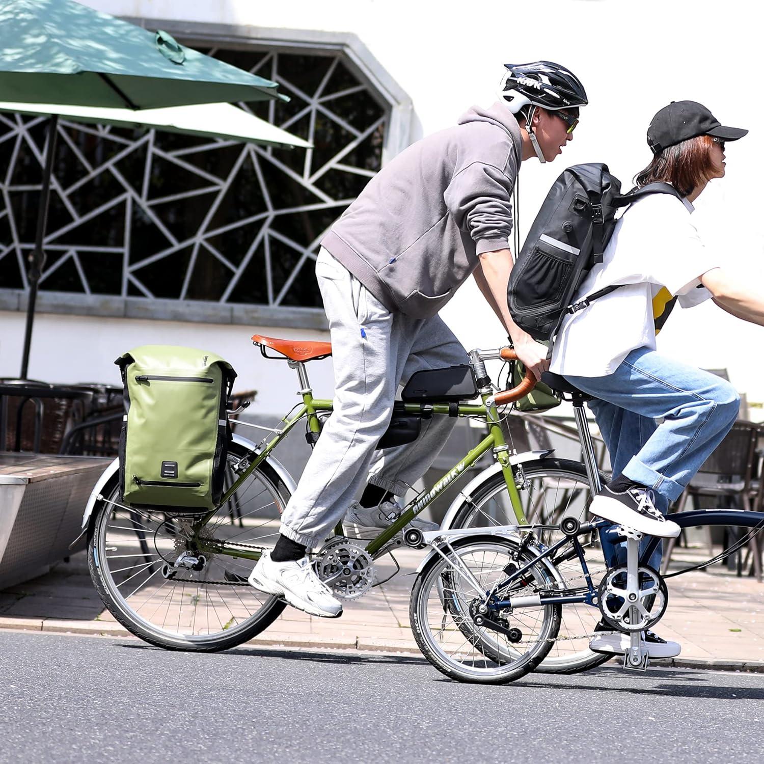 Wasserdichte Fahrradtasche 3-in-1 Gepäckträger 22-25L Rucksack