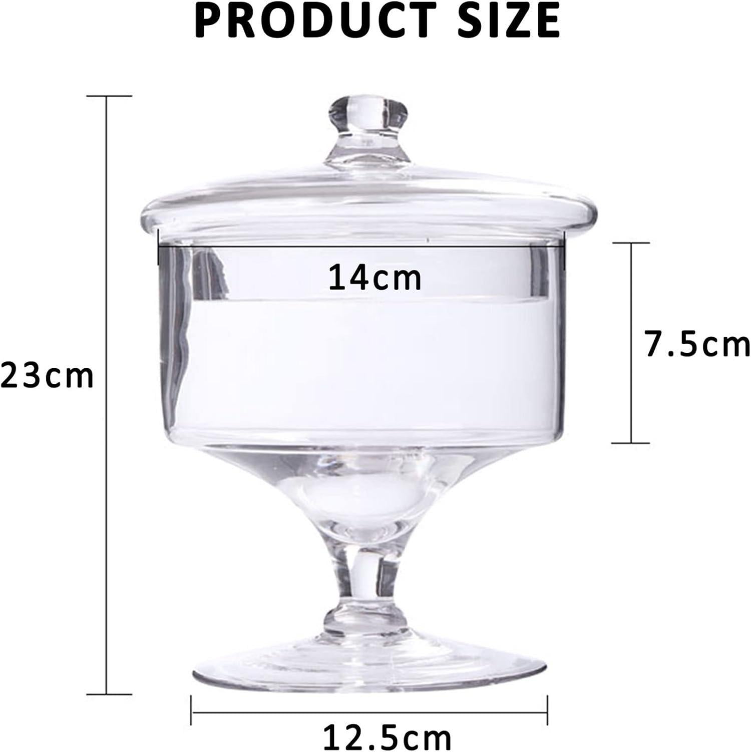 Süßigkeiten Glas Behälter mit Deckel für Hochzeit & Party