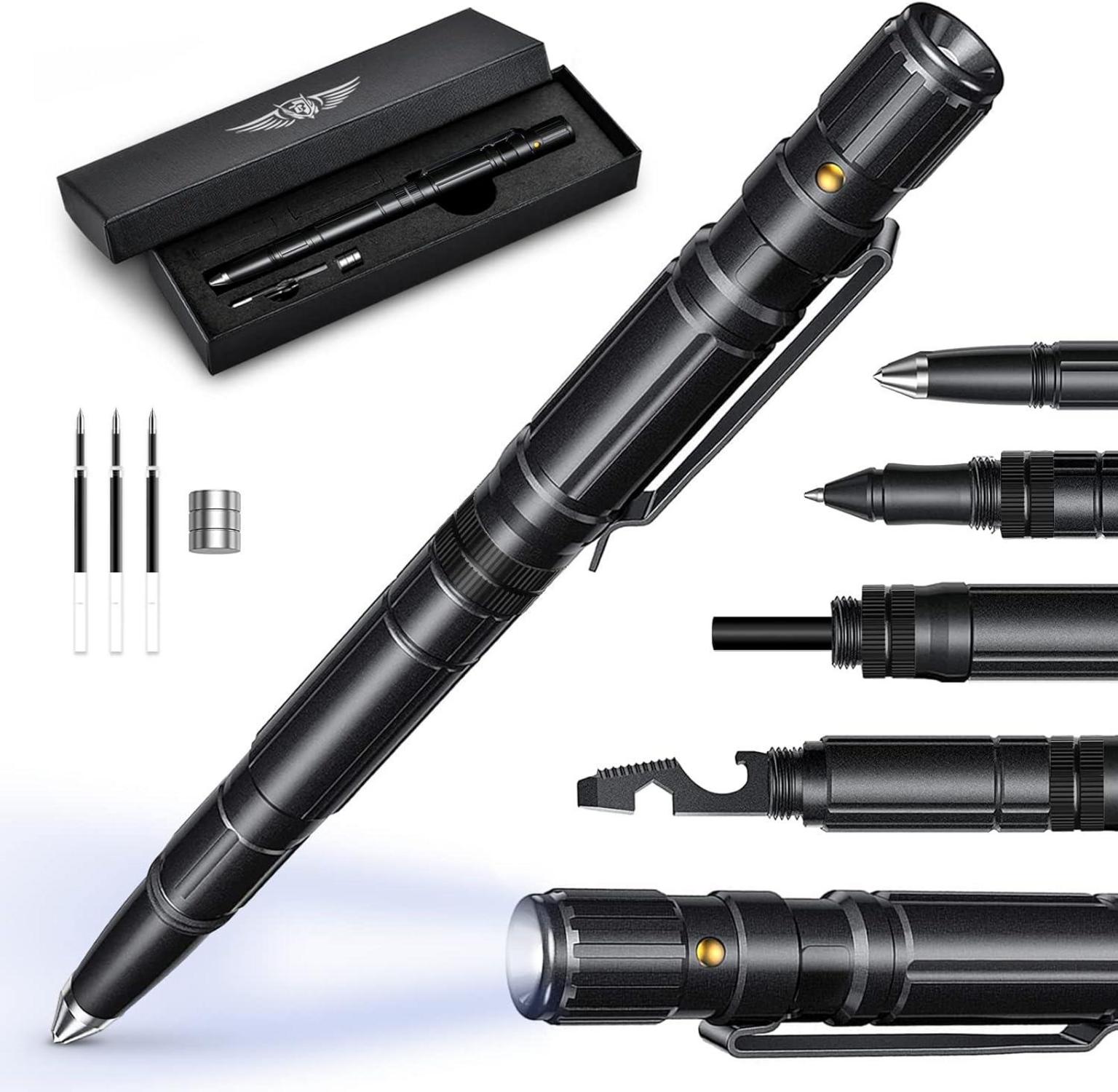 Multifunktionsstift Tactical Pen GeschenkboxLED-Taschenlampe
