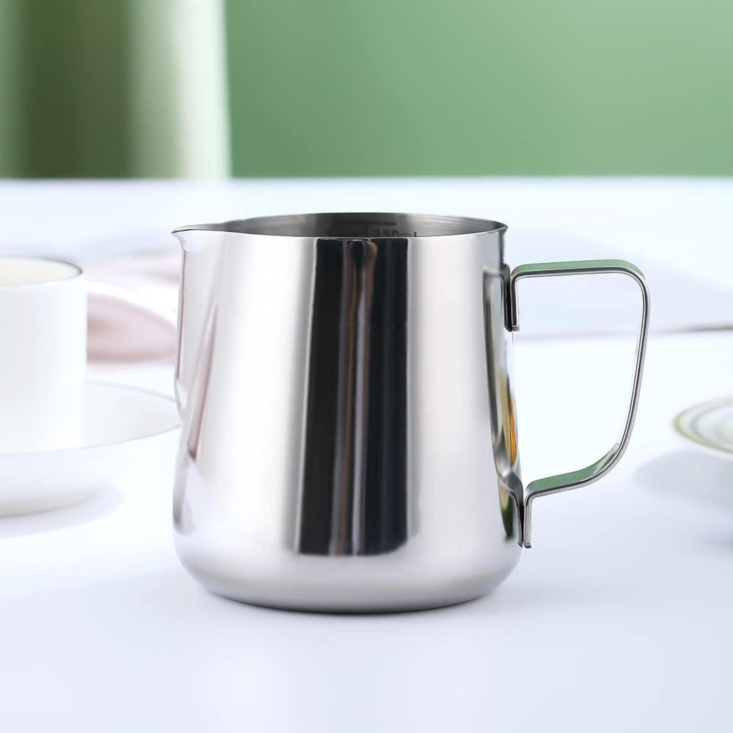 Milchaufschäumer 12oz Edelstahl Latte Art Set