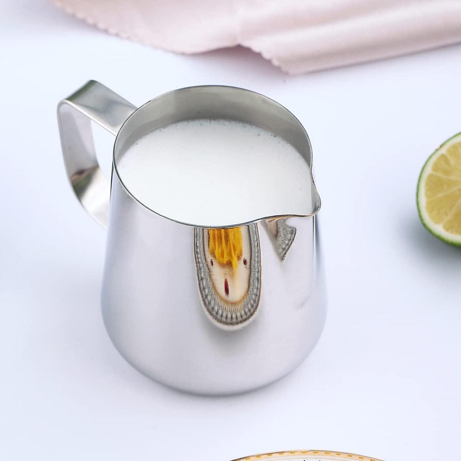 Milchaufschäumer 12oz 350ml Edelstahl Deko-Stift Cappuccino Latte Art