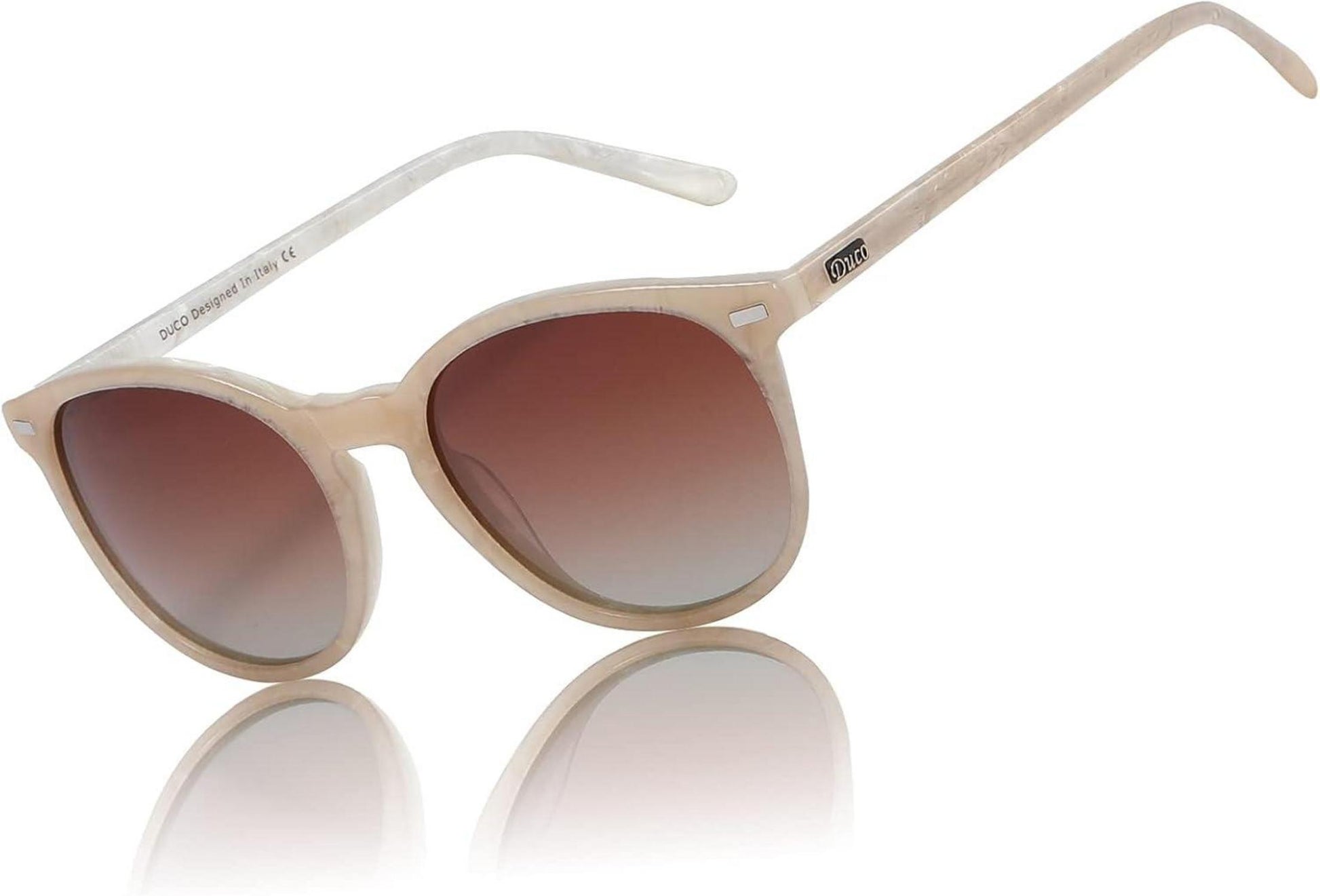 Polarisierte Retro Sonnenbrille UV400 Schutz Vintage Damen