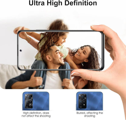 Schutzfolie Panzer Glas für Xiaomi Redmi Note 11 Pro 5G 4G Kameraschutz