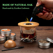 Whiskey Smoker Set Geschenke für Männer mit 4 Holzchips Kit