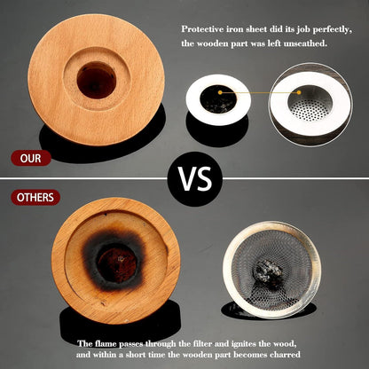 Whiskey Smoker Set Geschenke für Männer mit 4 Holzchips Kit