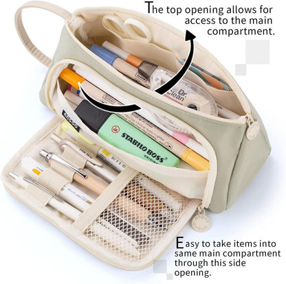 EASTHILL Federmäppchen Pencil Case für Studentin Mädchen - Light Green