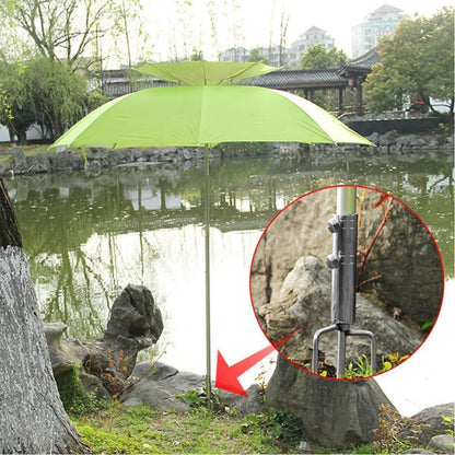 Sonnenschirmständer Rasendorn Edelstahl Garten Strand Angeln