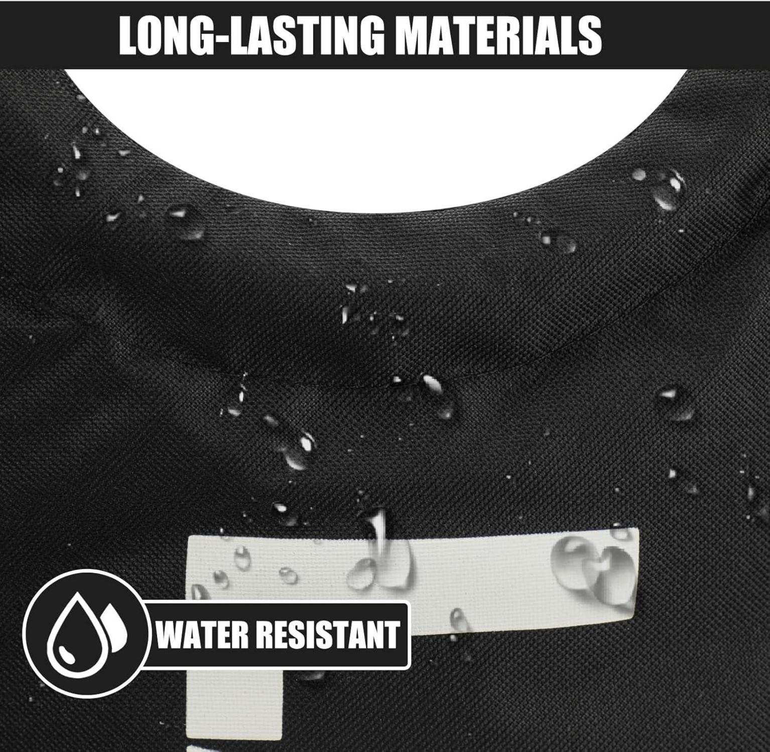 DOKEHOM 160L Großer Faltbarer Wäschekorb Schwarz XXL Stand-Up Design