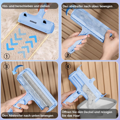 Fusselbürste Tierhaare Hund Katze Haarentferner Sofa Teppich