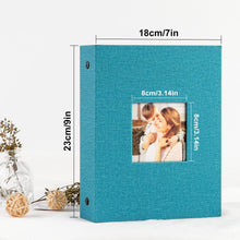 Fotobuch 200 Taschen 10x15 Leinen Einstecken Querformat