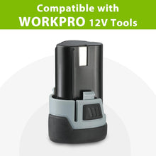 WORKPRO Lithium-Ionen Akku 12V 2,0Ah für WORKPRO Geräte