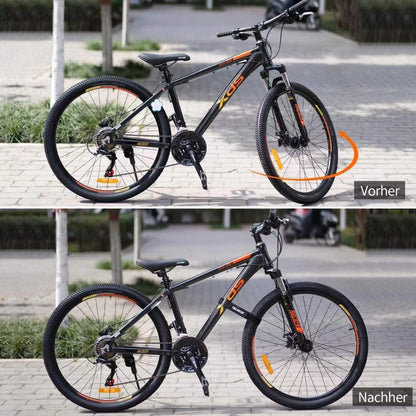 4er-Pack verstellbare Fahrradträgergurte mit Haken 65 cm x 3,8 cm
