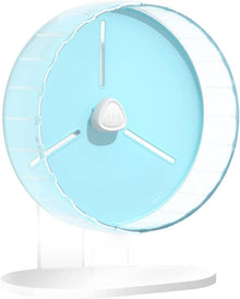 Leises 17 cm Hamster-Laufrad für kleine Haustiere in Blau