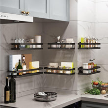 YunNasi Gewürzregal für Küche Badezimmer Balkon 2 Etagen 50cm