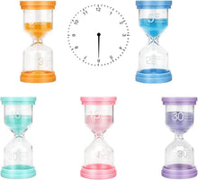 Sanduhren Set Kinder Sanduhr Timer Schule Kita Büro Haus