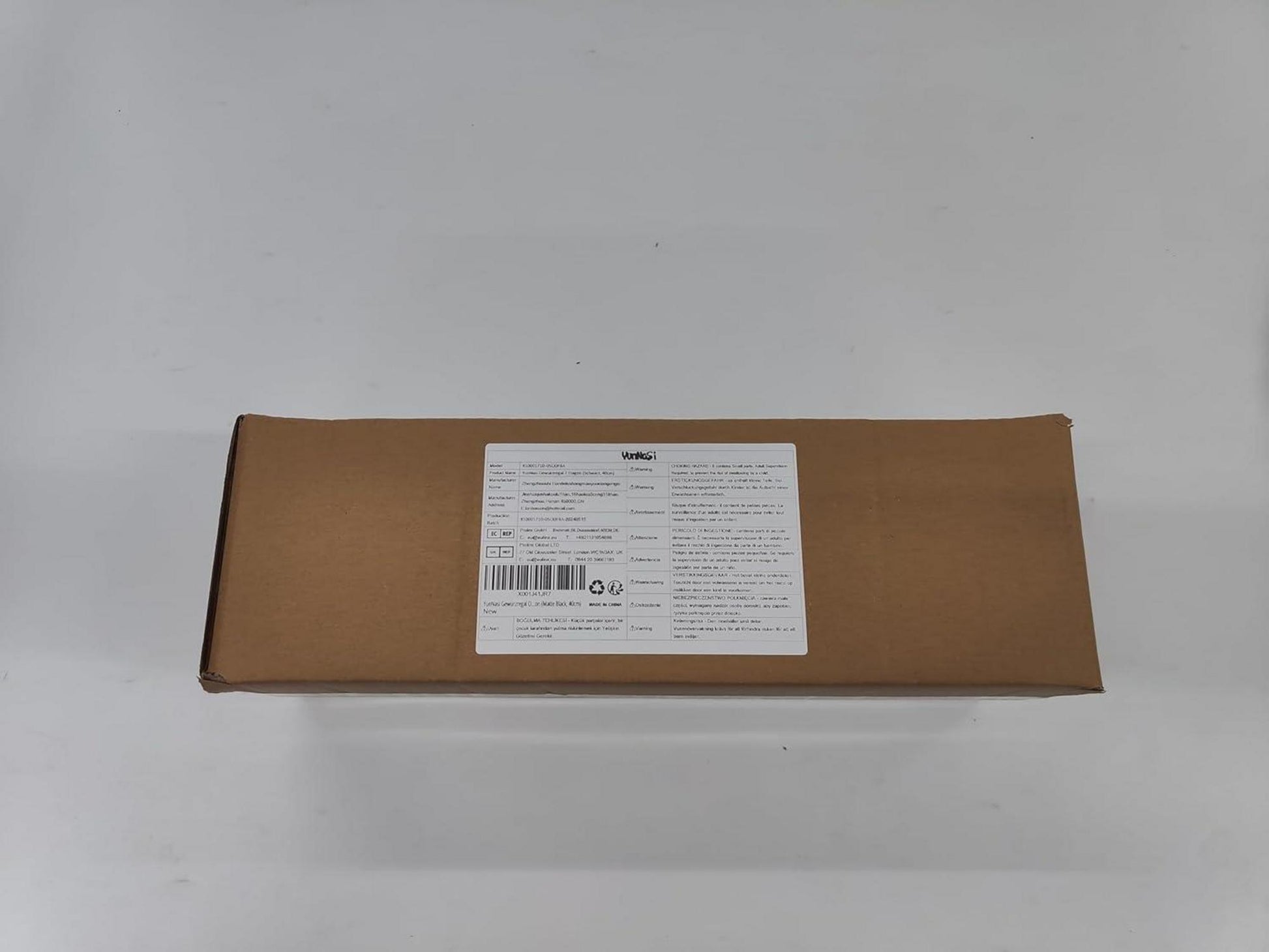 Gewürzregal ohne Bohren Küchenregal Schwarz 2 Etagen 8 Haken 40cm