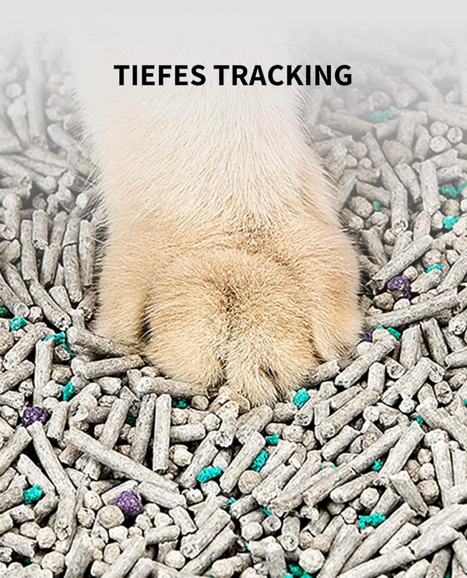 Katzenstreu Tofu Aktivkohle Spülbar Geruchsfrei 7.2kg 2 Taschen
