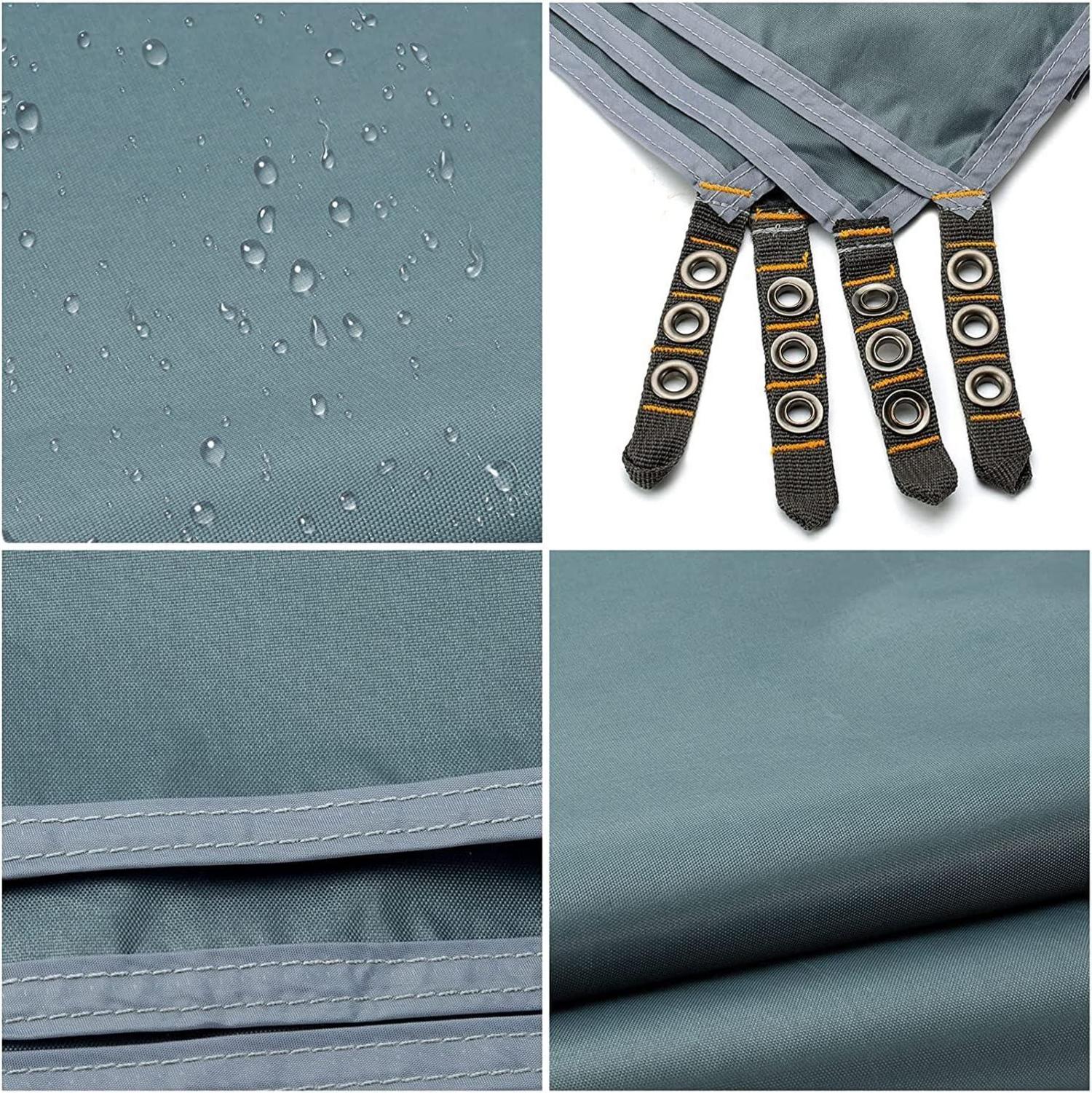 Zeltplane wasserdichte Camping Tarp 210D Oxford Tuch Zeltunterlage