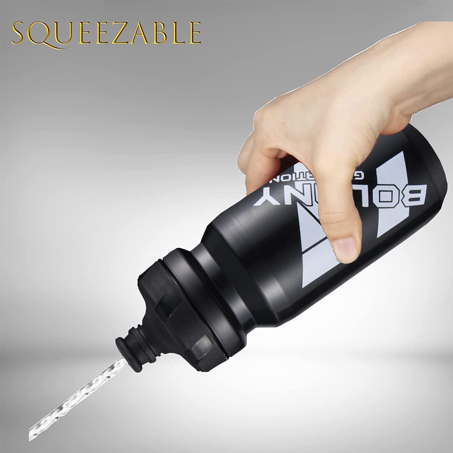 Fahrrad Flaschenhalter mit 22oz Flasche BPA Frei Schwarz