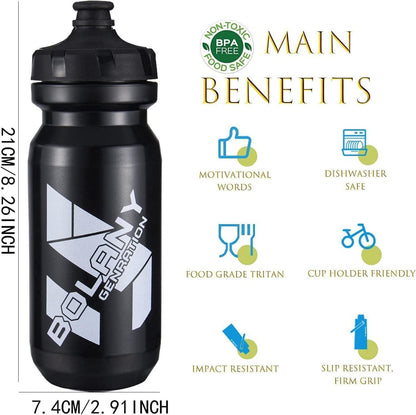 Fahrrad Flaschenhalter 22 Oz Flasche Leicht BPA Frei Trinkflasche für