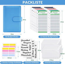 Budget Planner A6 Geldorganizer Budget Binder