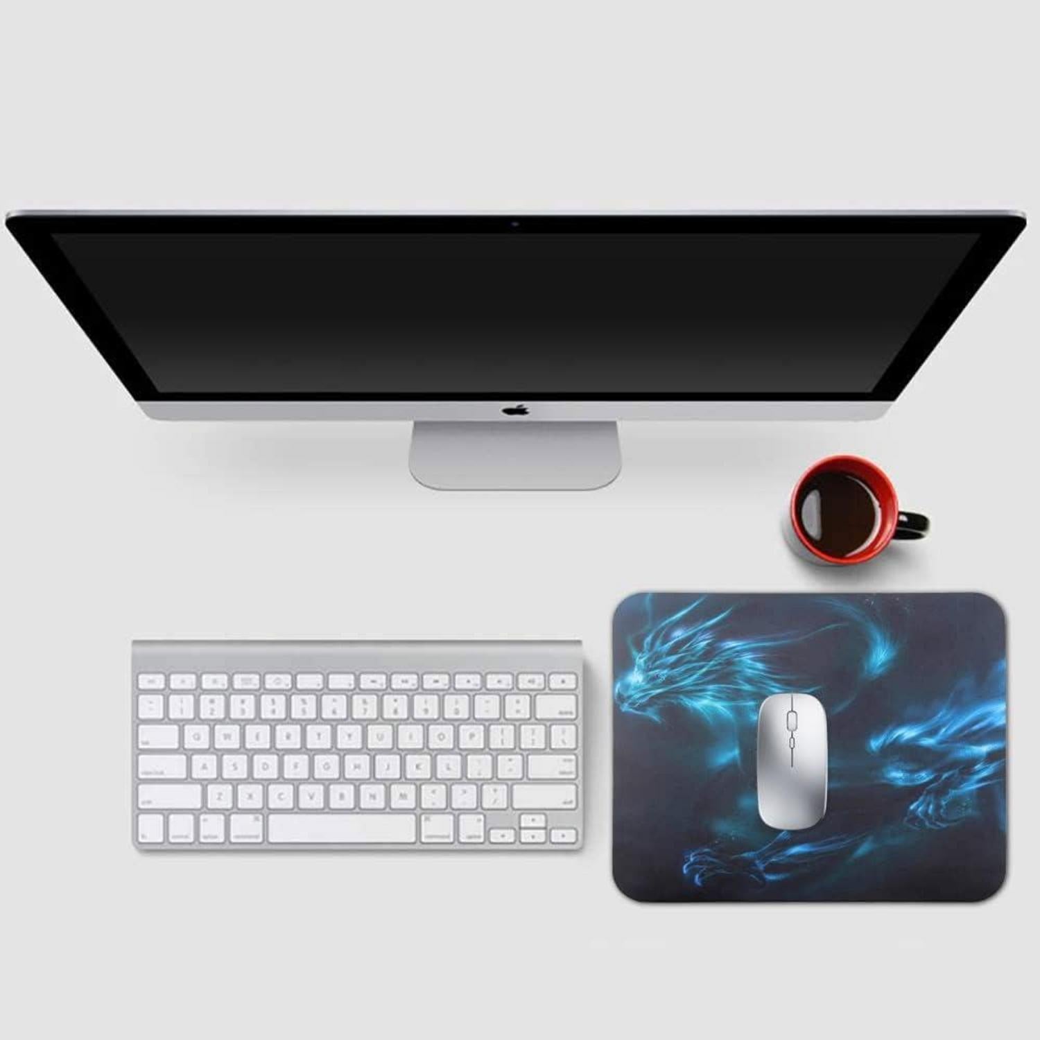 Mauspad Gaming Office waschbar rutschfest Lycra-Stoff elegant