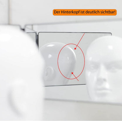 360-Grad 3-Wege Kosmetikspiegel Halterung Badezimmer Make-up