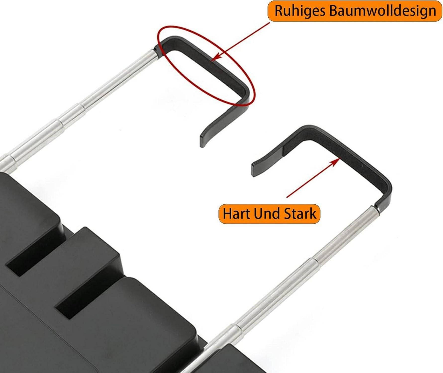 360-Grad-Spiegel 3-Wege-Halterung Kosmetikspiegel Badezimmer Makeup