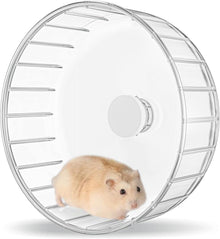 Transparentes Hamsterrad Laufrad 15cm leise Spielzeug f. Hamster