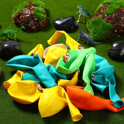 36er Dschungel Safari Party Luftballons Tier Palmblätter Druck Ballon