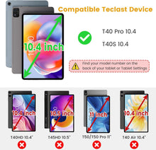 TECLAST T40 Pro/T40S 10.4 Zoll PU Leder Hülle mit Ständer