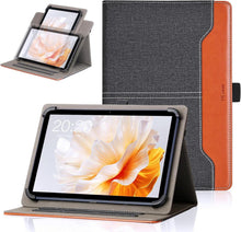 Drehbare Universal Tablet-Hülle 10-11 Zoll PU-Leder Multiwinkel